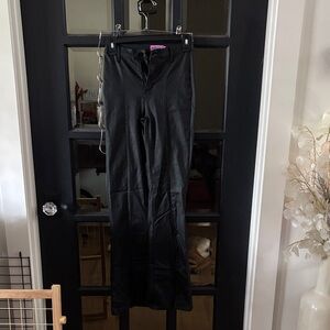 Edikted Black “Leather” Pants Bootcut